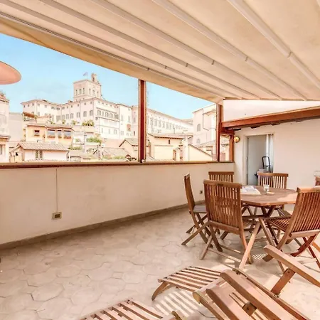 Appartement Attic With Terrace By Trevi Fountain à Rome Extérieur photo